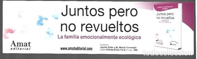 Sammeln von Lesezeichen: MARCAP&Aacute;GINAS EDICI&Oacute;N DE AMAT JUNTOS PERO NO REVUELTOS