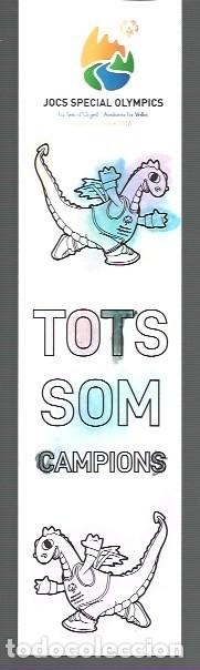 Sammeln von Lesezeichen: MARCAP&Aacute;GINAS EDICI&Oacute;N DE JOCS SPECIAL OLYMPICS TOTS SOM CAMPIONS