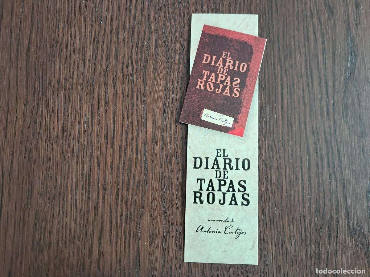 Sammeln von Lesezeichen: marcap&aacute;ginas, punto de libro, el diario de tapas rojas, Antonio Cortijos. Plaza jan&eacute;s.