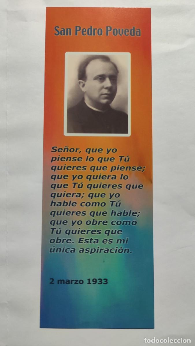 Sammeln von Lesezeichen: MARCAP&Aacute;GINAS / ORACI&Oacute;N - SAN PEDRO POVEDA- RELIGION