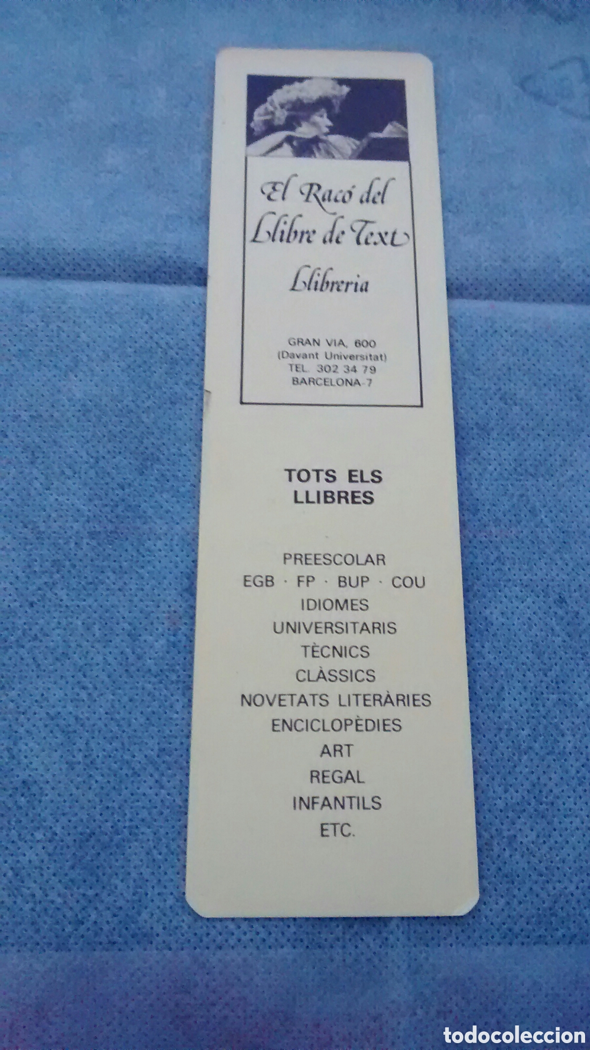 Collectionnisme Marque-pages: MARCAPAGINAS EL RACO DEL LLIBRE DE TEXT. A&Ntilde;OS 80 (A2)