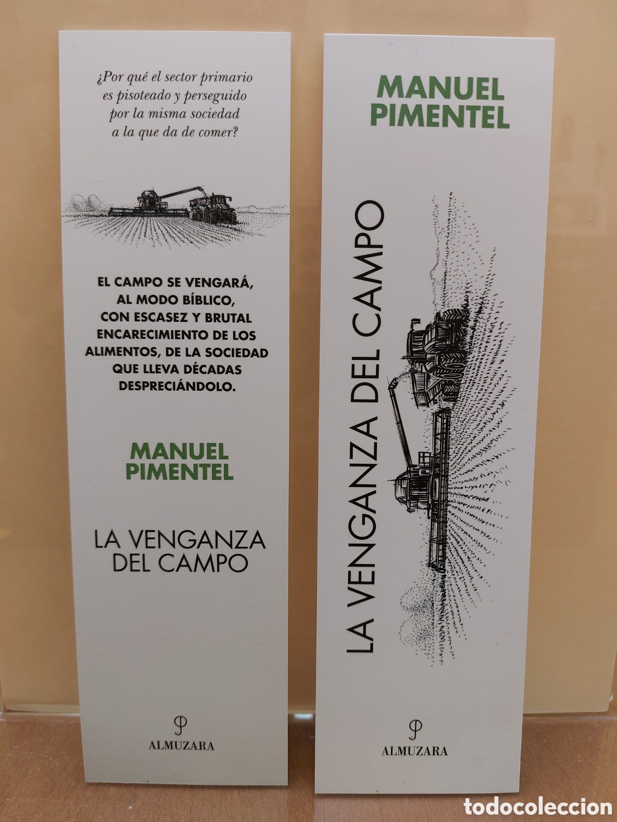 Collectionnisme Marque-pages: Marcap&aacute;ginas la venganza del campo