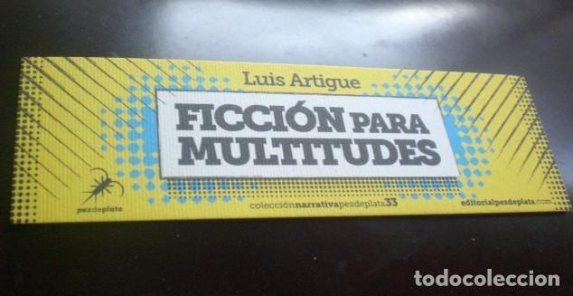 Sammeln von Lesezeichen: marcap&aacute;ginas ficci&oacute;n multitudes, editorial Pez de Plata