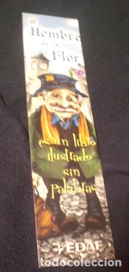 Collectables Bookmark: marcap&aacute;ginas hombre flor, editorial Edaf