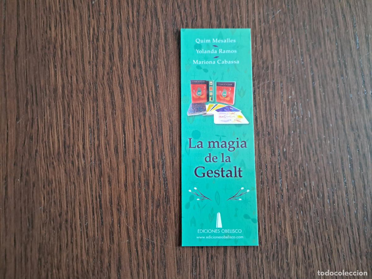Sammeln von Lesezeichen: marcap&aacute;ginas, punto de libro, La magia de la Gestalt, edicions Obelisco.