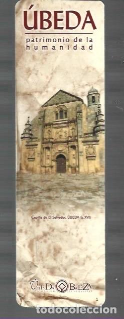Coleccionismo Marcap&aacute;ginas: DOS MARCAPAQUINAS DE &Uacute;BEDA PLATICO DE PATRIMONIO DE LA HUMANIDAD