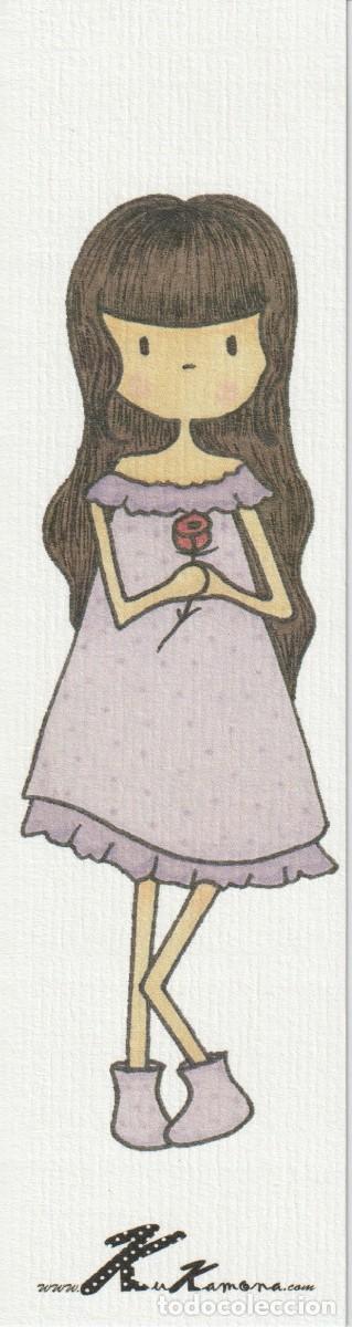 Sammeln von Lesezeichen: MARCAPAGINAS PUNT DE LLIBRE - NI&Ntilde;A CON FLOR