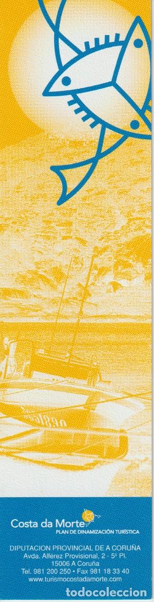 Sammeln von Lesezeichen: MARCAPAGINAS PUNT DE LLIBRE - COSTA DA MORTE - TURISMO