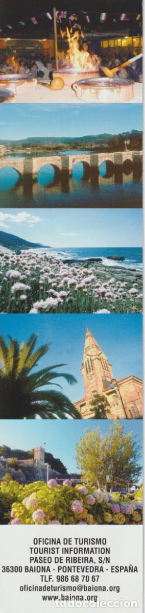Sammeln von Lesezeichen: MARCAPAGINAS PUNT DE LLIBRE - BAIONA PONTEVEDRA TURISMO