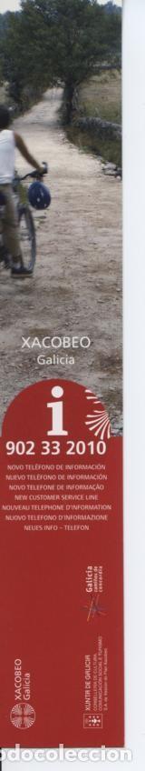 Sammeln von Lesezeichen: MARCAPAGINAS PUNT DE LLIBRE - XACOBEO TURISMO