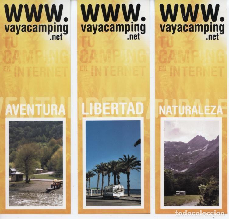 Sammeln von Lesezeichen: 3 MARCAPAGINAS PUNT DE LLIBRE - VAYACAMPING