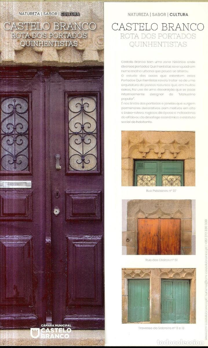 Sammeln von Lesezeichen: MARCAP&Aacute;GINAS DE PORTUGAL - CASTELO BRANCO