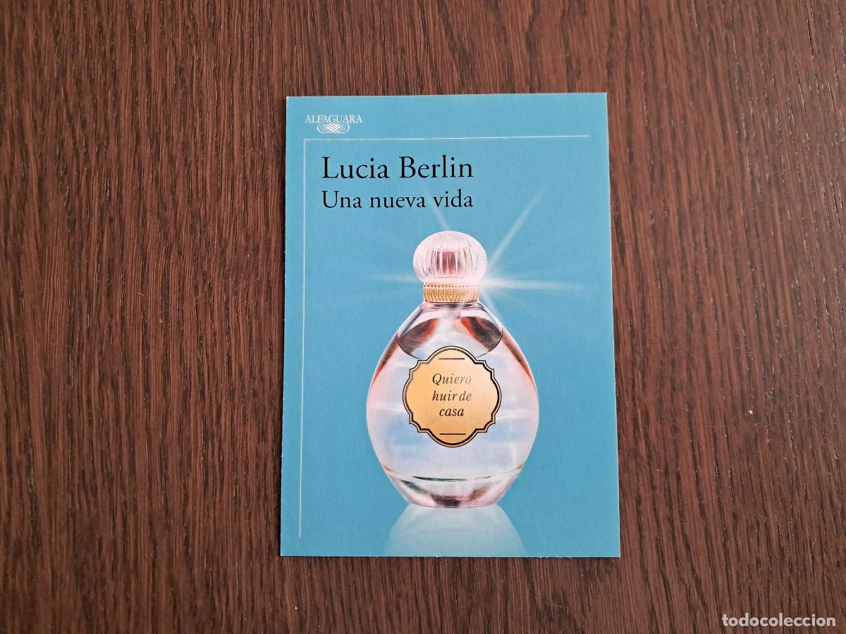 Collectionnisme Marque-pages: marcap&aacute;ginas, punto de libro, Una nueva vida, Luc&iacute;a Berl&iacute;n. Alfaguara.