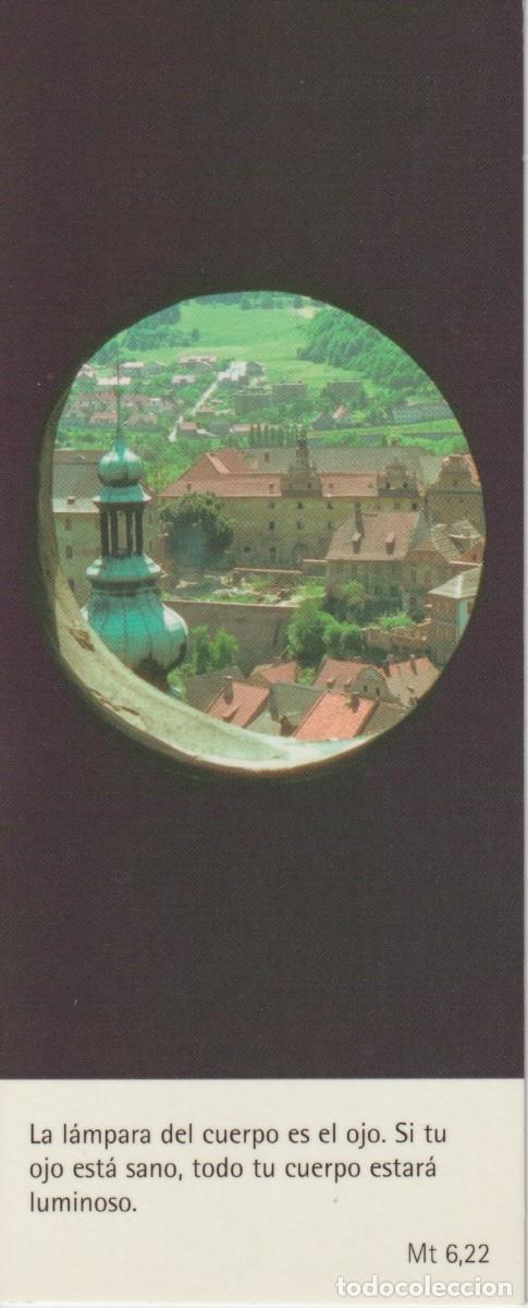 Sammeln von Lesezeichen: MARCAPAGINAS PUNT DE LLIBRE - MATEO 6,22 - ED. CLARET