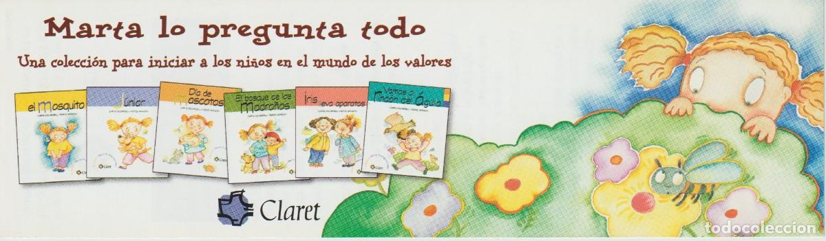 Sammeln von Lesezeichen: MARCAPAGINAS PUNT DE LLIBRE - MARTA LO PREGUNTA TODO - ED. CLARET
