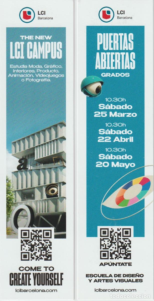 Collectionnisme Marque-pages: MARCAPAGINAS PUNT DE LLIBRE - THE NEW LCI CAMPUS - EDUCACION