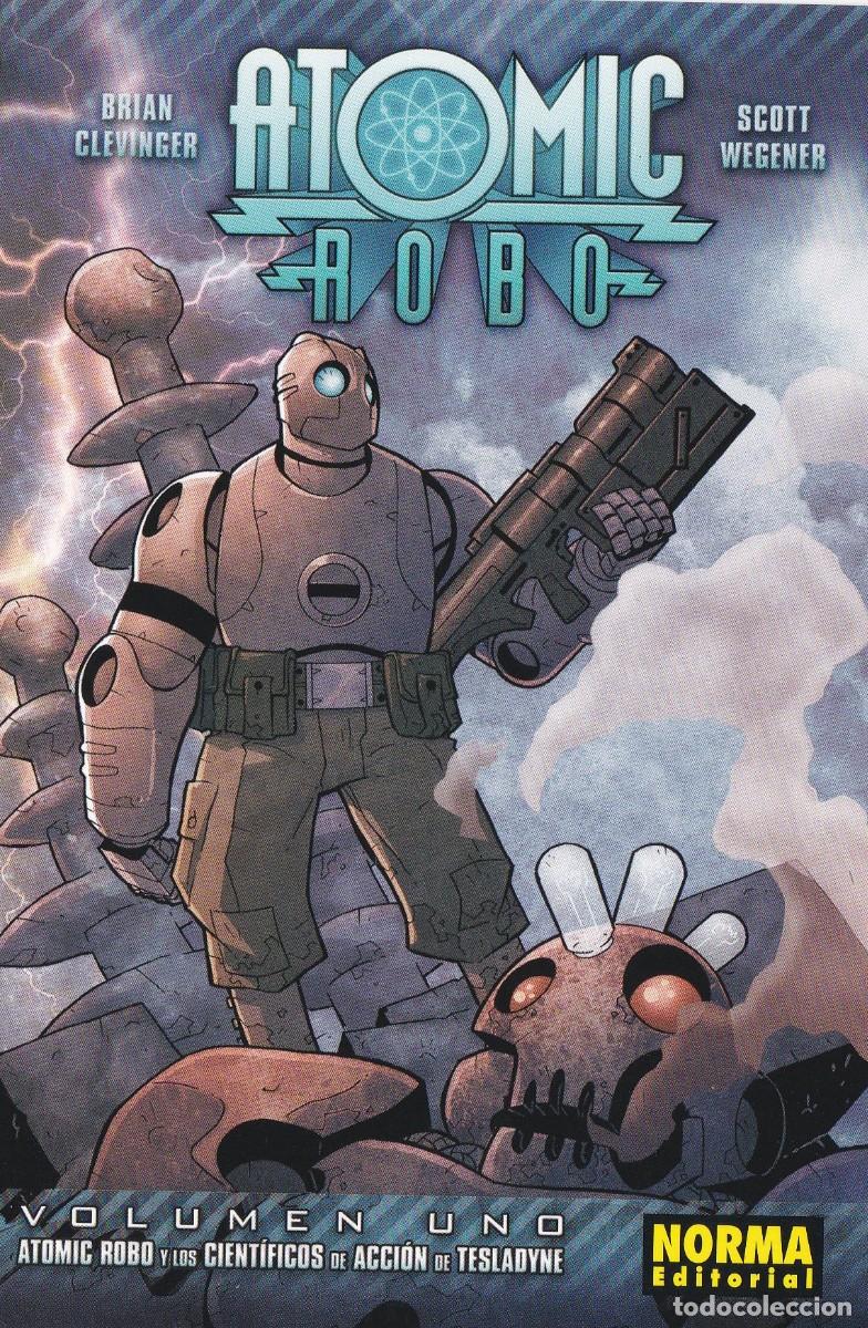Collectables Bookmark: Marcapaginas editorial Norma formato postal Atomic robo