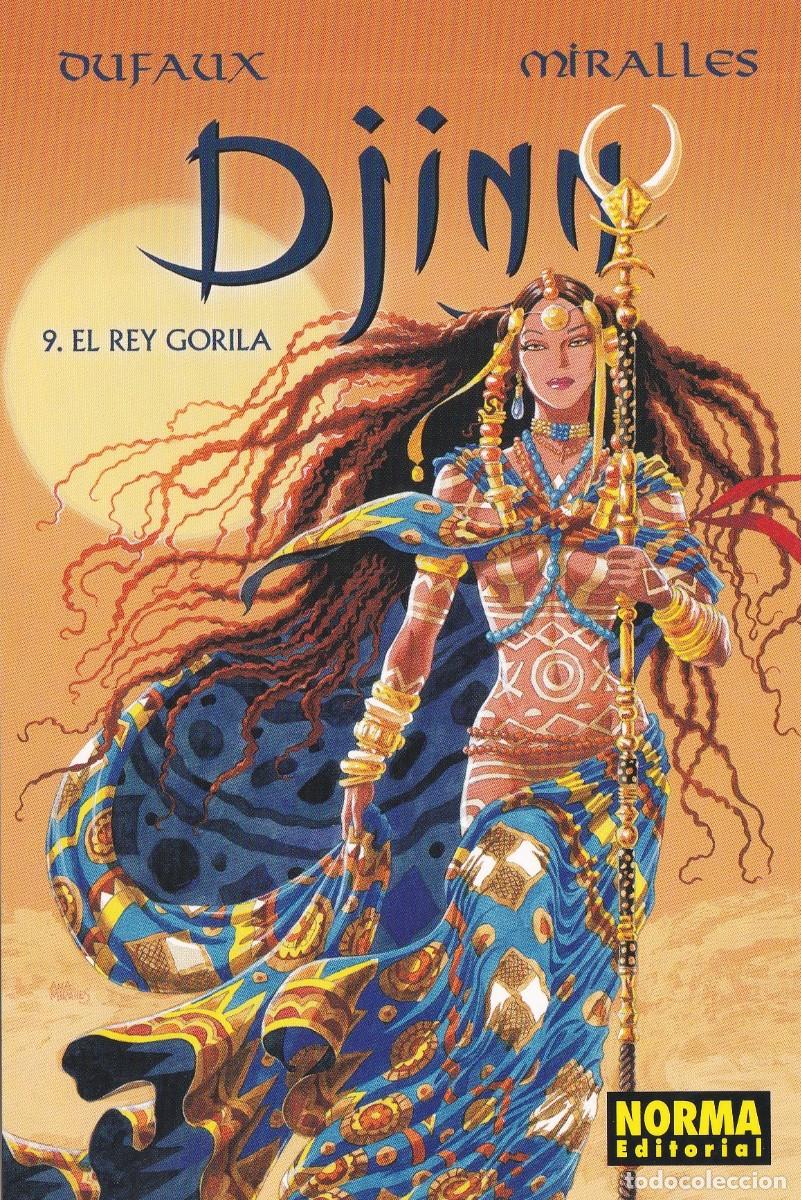 Collectables Bookmark: Marcapaginas editorial Norma formato postal Djinn el Rey Gorila