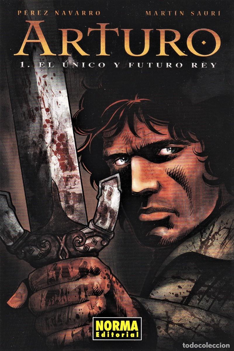 Collectables Bookmark: Marcapaginas editorial Norma formato postal Arturo el unico y futuro Rey