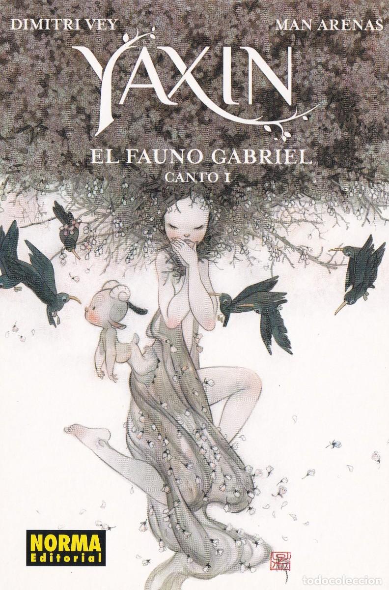 Collectables Bookmark: Marcapaginas editorial Norma formato postal Yaxin el fauno Gabriel