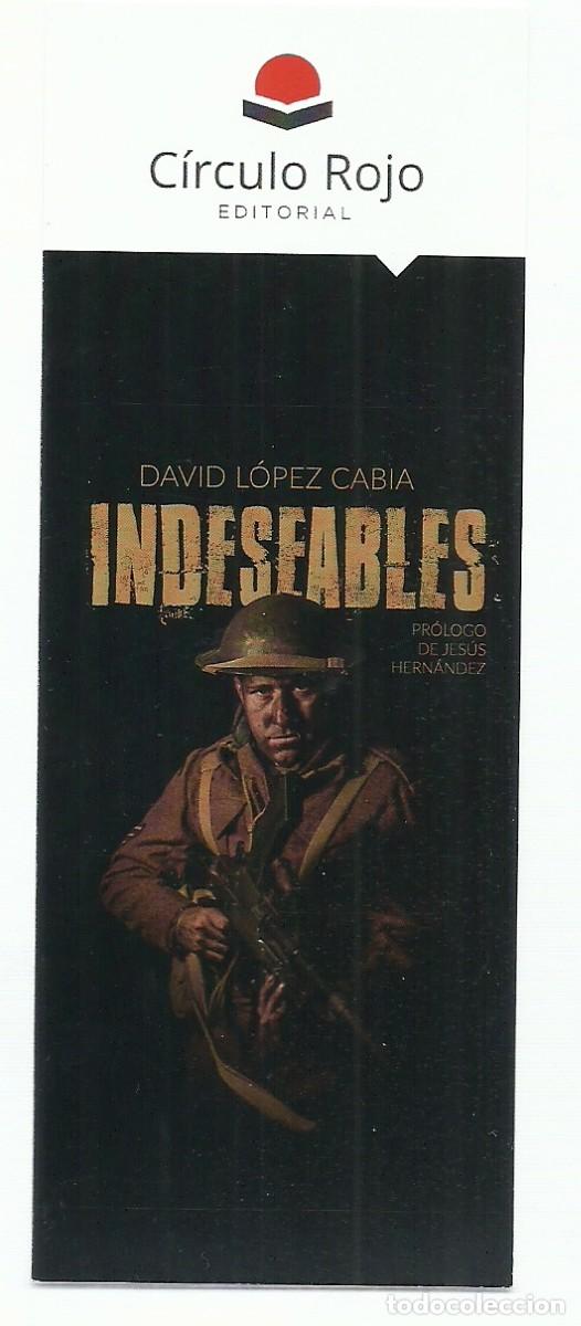 Coleccionismo marcap&aacute;ginas: Marcap&aacute;ginas - Indeseables de David L&oacute;pez Cabia. Edic. C&iacute;rculo Rojo. Nuevo - Foto 1