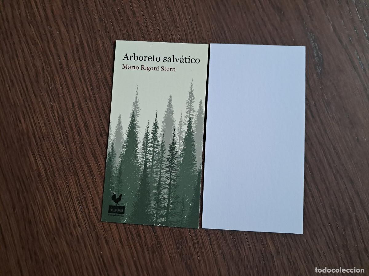 Sammeln von Lesezeichen: marcap&aacute;ginas, punto de libro, Arboreto salv&aacute;tico, Mario Rigoni Stern. Gallo Nero.
