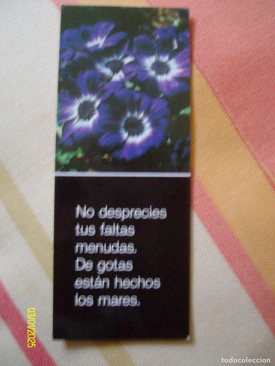 Sammeln von Lesezeichen: MARCAPAGINAS NO DESPRECIES TUS FALTAS MENUDAS 1983