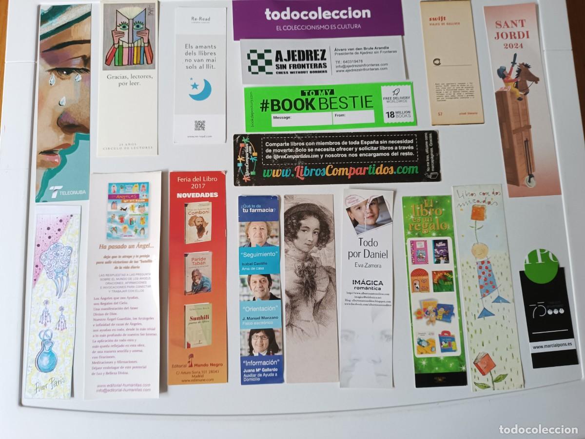 Collectables Bookmark: LOTE DE MARCAPAGINAS VER FOTOS