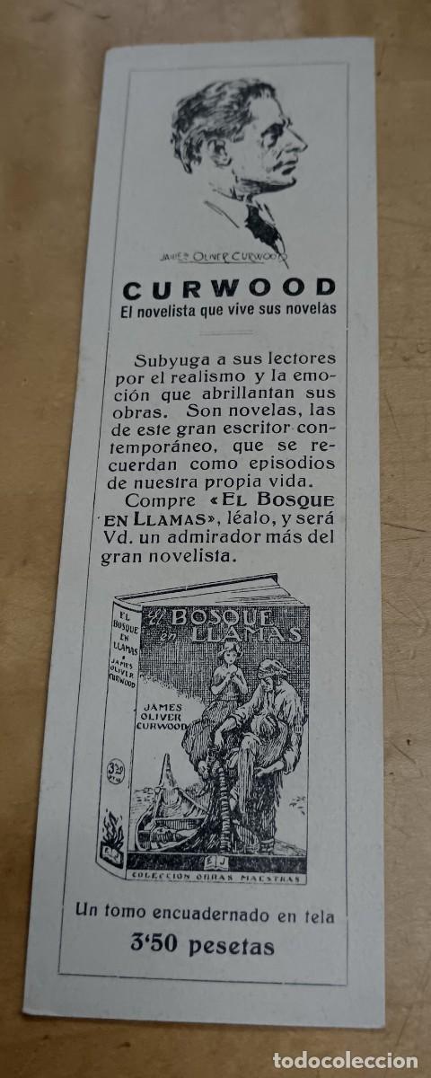 Coleccionismo Marcap&aacute;ginas: MARCAP&Aacute;GINAS CURWOOD EDITORIAL JUVENTUD 16,5X4,5 CM.