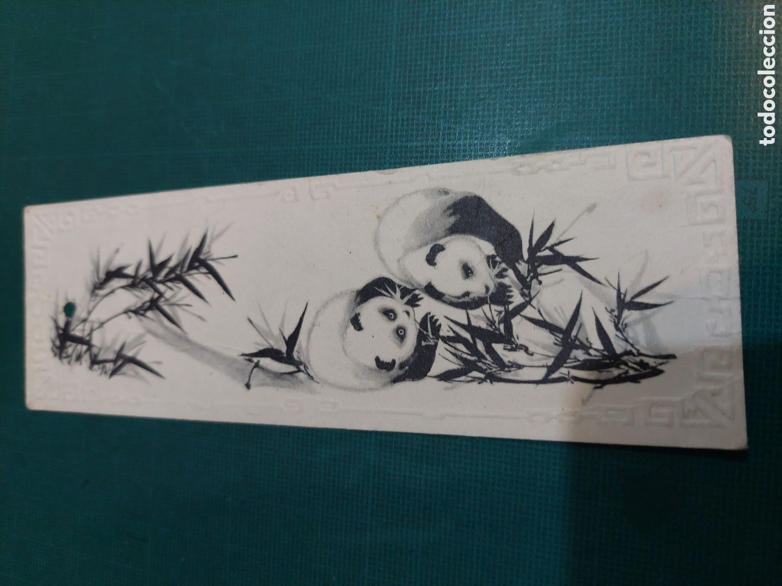Coleccionismo marcap&aacute;ginas: OSO PANDA MARCAPAGINAS ANTIGUO - Foto 1
