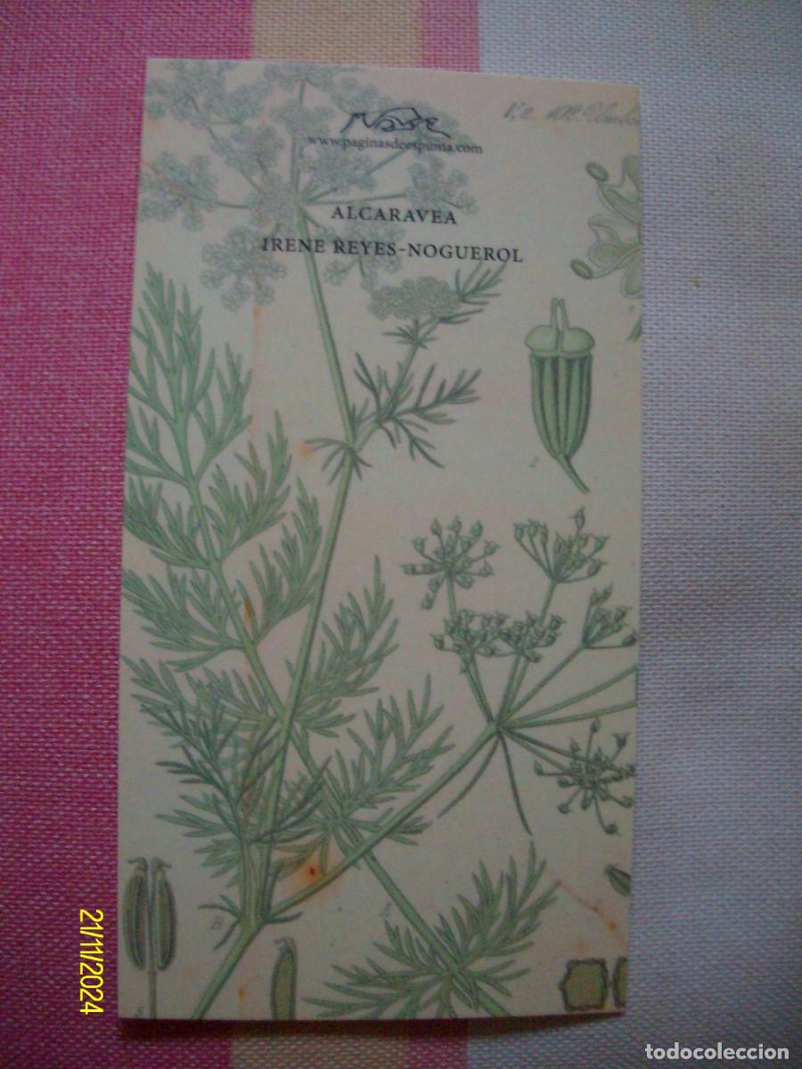 Collectionnisme Marque-pages: MARCAPAGINAS ALCARAVEA IRENE REYES NOGUEROL PAGINAS DE ESPUMA EDICIONES