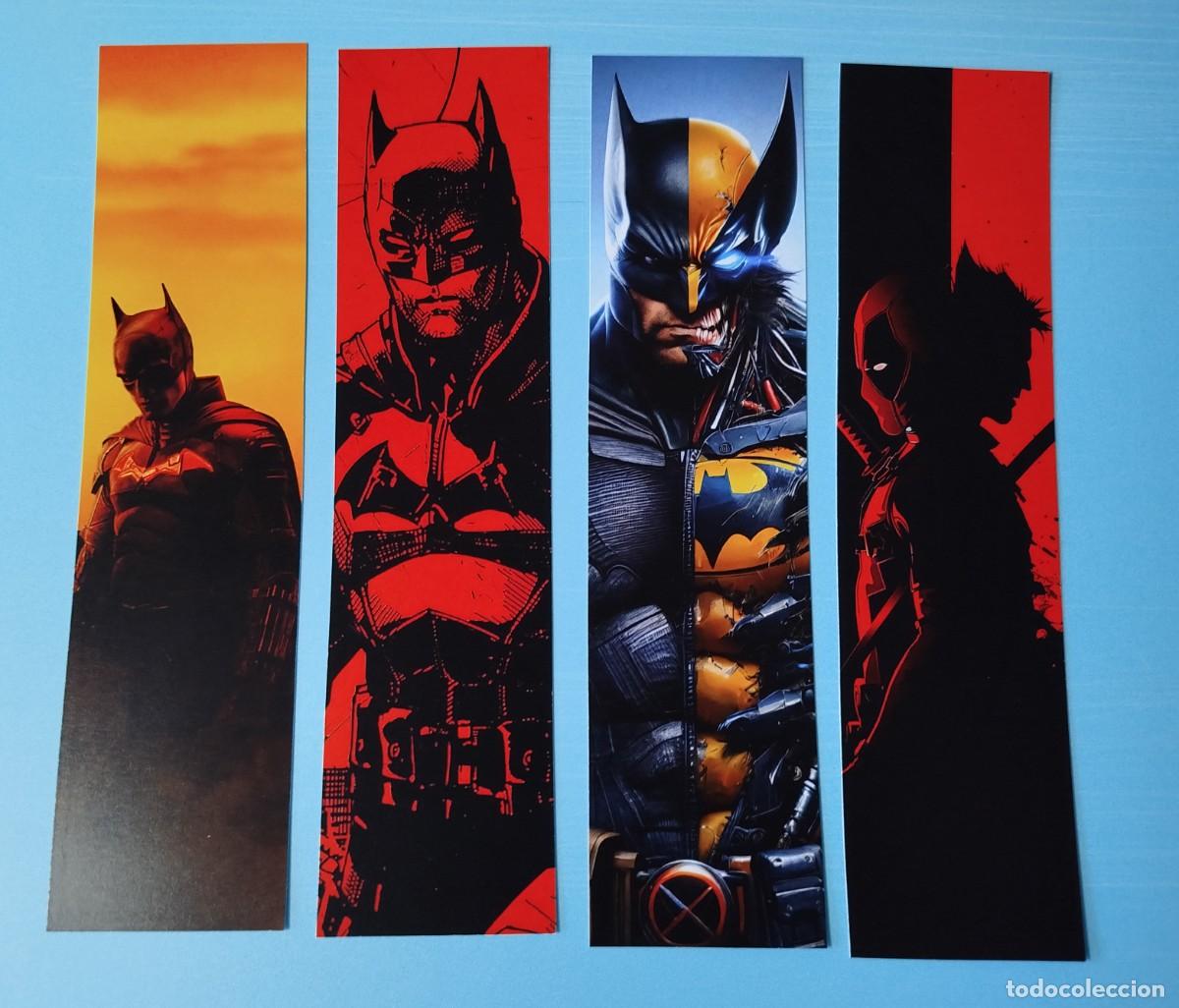 Collectables Bookmark: Coleccion de 9 puntos de libro de comics (bloque 2)