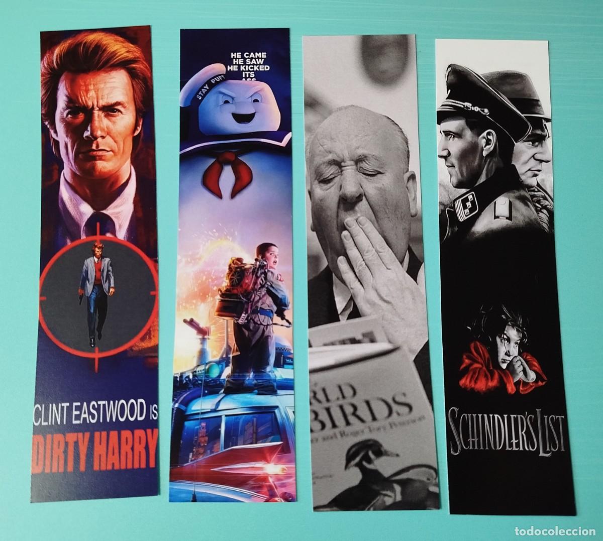 Collectables Bookmark: Coleccion de 9 puntos de libro de cine (bloque 4)