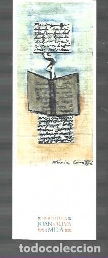 Coleccionismo Marcap&aacute;ginas: MARCAP&Aacute;GINAS EDICI&Oacute;N DE SANT JORDI 2002 BIBLIOTECA DE JOAN OLIVA I MILA VILANOVA I LA GELTR&Uacute;