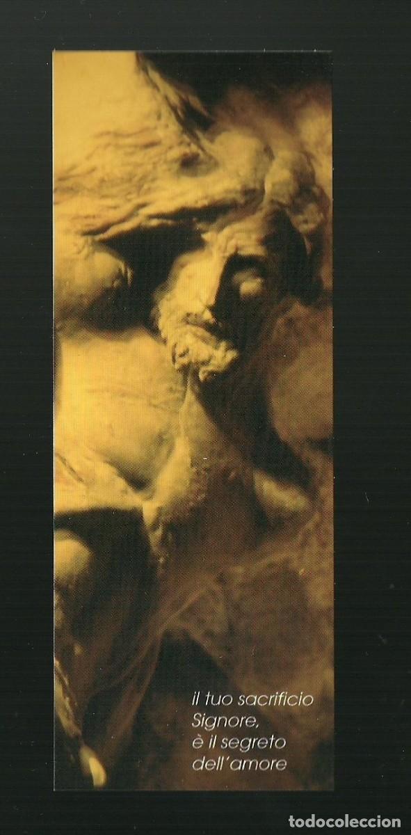 Coleccionismo Marcap&aacute;ginas: Segnalibro Religioso - Giornata della preghiera marzo 1999