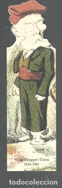Collectables Bookmark: MARCAP&Aacute;GINAS EDICI&Oacute;N DE MUSEO VICTOR BALAGUER I CIRERA 1824 1901