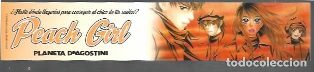 Collectables Bookmark: MARCAP&Aacute;GINAS EDICI&Oacute;N DE PLANETA DeAGOSTINI PEACH GIRL