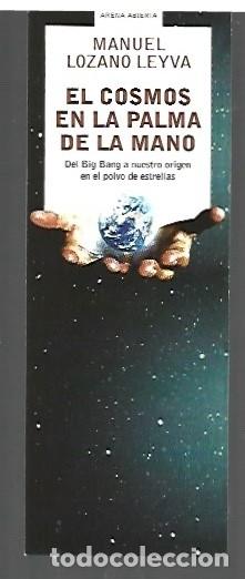 Collectables Bookmark: MARCAP&Aacute;GINAS DE EDICIONES DE MONDADORI EL COSMOS EN LA PALMA DE LA MANO