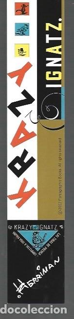Collectables Bookmark: MARCAP&Aacute;GINAS DE EDICIONES DE PLANETA DeAGOSTINI KRAZY IGNATZ.
