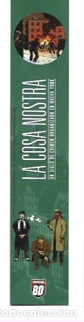 Collectables Bookmark: MARCAP&Aacute;GINAS DE EDICIONES DE PLANETA DeAGOSTINI LA COSA NOSTRA