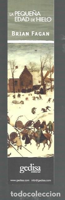 Collectables Bookmark: MARCAP&Aacute;GINAS DE EDICIONES DE EGALES LA PEQUE&Ntilde;A EDAD DE HIELO
