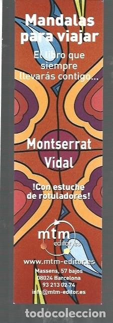 Collectables Bookmark: MARCAP&Aacute;GINAS DE EDICIONES DE NTN PINTEM MANDALES PARA VIAJAR