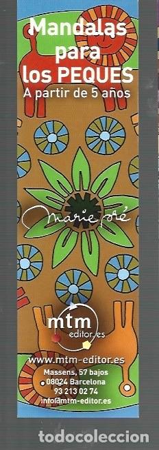 Collectables Bookmark: MARCAP&Aacute;GINAS DE EDICIONES DE NTN PINTEM MANDALAS PARA LOS PEQUES
