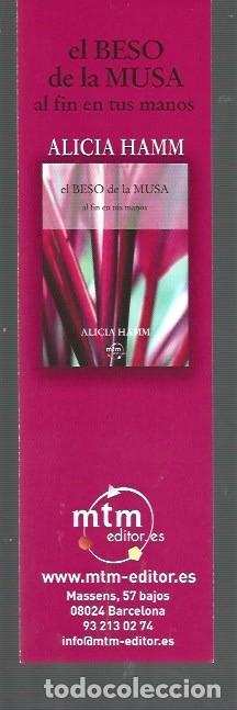 Collectables Bookmark: MARCAP&Aacute;GINAS DE EDICIONES DE NTN PINTEM EL BESO DE LA MUSA AL FINEN TUS MANOS