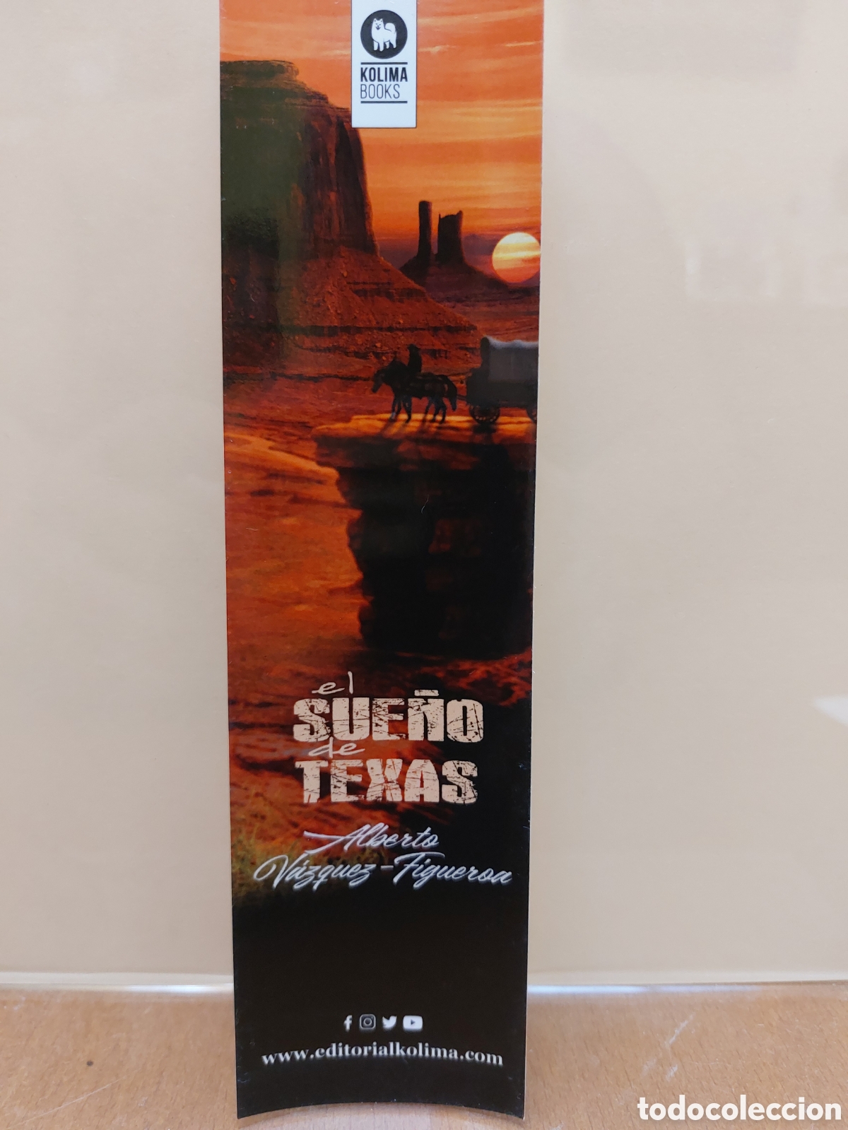 Collectables Bookmark: Marcap&aacute;ginas El sue&ntilde;o de Texas