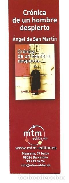 Collectables Bookmark: MARCAP&Aacute;GINAS EDICI&Oacute;N DE nTn CR&Oacute;NICA DE UN HOMBRE DESPIERTO