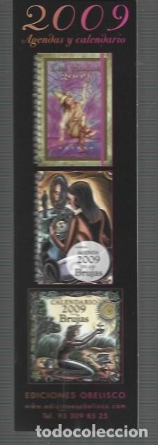 Collectables Bookmark: MARCAP&Aacute;GINAS EDICI&Oacute;N DE OBELISCO SGENDAS Y CALENDARIOS 2009