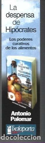 Collectables Bookmark: MARCAP&Aacute;GINAS DE EDITOR DE TXALAPARTA LA DESPENSA DE HIP&Oacute;CRATES