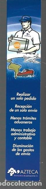 Collectables Bookmark: MARCAP&Aacute;GINAS DE EDITOR DE AZTECA 25 A&Ntilde;OS DE CERVICIO