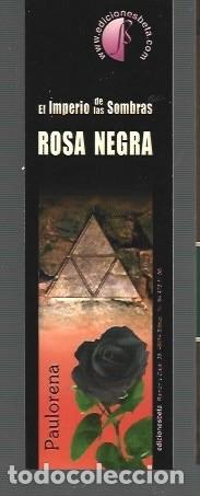 Collectables Bookmark: MARCAP&Aacute;GINAS DE EDITOR DE EDICIONES BETA ROSA NEGRA